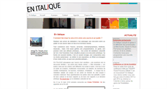 Desktop Screenshot of enitalique.fr